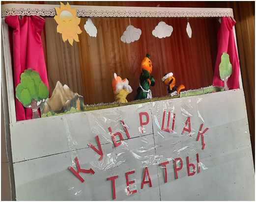 «Қаңбақ шал» ертегісінің қойылымы